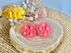 水引　パール　ピアス　アクセサリー