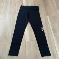 NIKE キッズ レギンス スパッツ ブラック マルチカラーロゴ