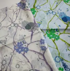 LIBERTY　Bird song　2色　はぎれ