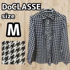 DoCLASSE ドゥクラッセ レディース ブラウス シャツ 長袖 シースルー