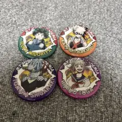 僕のヒーローアカデミア　缶バッジ　 4個セット