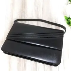 軽量本革フォーマル ショルダーパック　冠婚葬祭