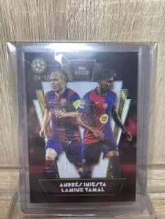 Iniesta Lamine Yamal / Topps 04/10