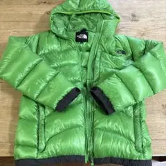 ノースフェイス　ダウン　ライトグリーン