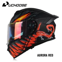 新品 フリップアップ 内蔵レンズ システム フルフェイスヘルメット XXL 