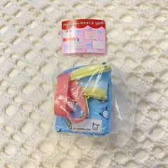 サンリオキャラクターズ　レトロレッスンバッグミニキーホルダー　ポチャッコ