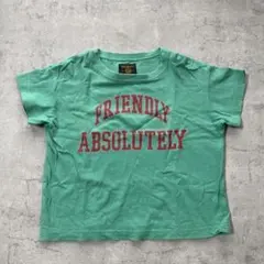 ⌇USED⌇マーキーズ 緑 グリーン Tシャツ ロゴTシャツ