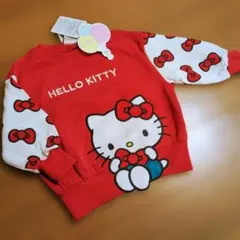定価1969円　新品 HELLO KITTY トレーナー レッド
