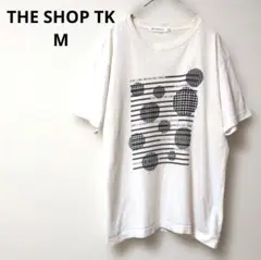 THE SHOP TK Tシャツ ホワイト Mサイズ メンズ