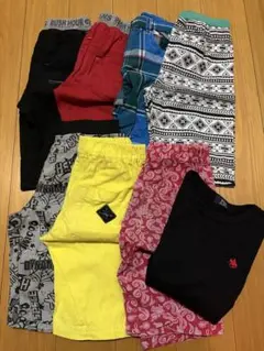 まとめ売り　ハーフパンツ7点セット 120 POLOロンT