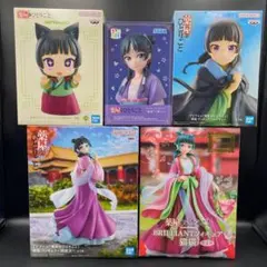 ☆薬屋のひとりごと 猫猫フィギュア ５点セット