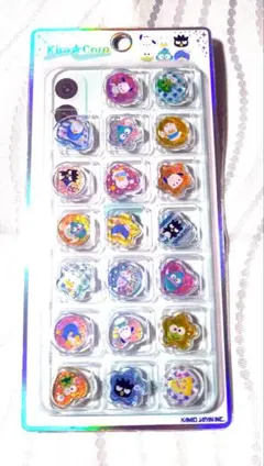 正規品　カミオジャパン Kira Coro サンリオはぴだんぶい おはじきシール