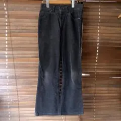 み*る様 70s リーバイス 517 コーデュロイ ブラック グレー W30 L