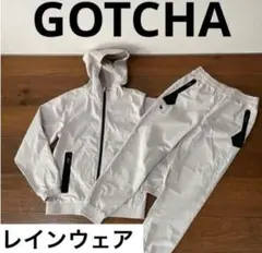 未使用近い★ガッチャゴルフ★レインウェア ★セットアップ