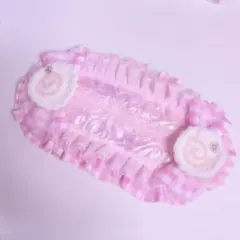 ヘッドドレス ハンドメイド なるとまき ピンク