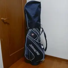 Johnny Fry ジョニーフライ レザー ゴルフバック ブラック