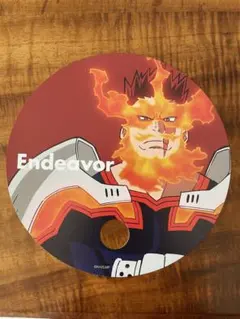 【ヒロアカ】エンデヴァー 紙うちわ円形