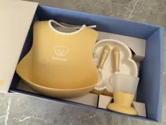 新品ベビービョルBABYBJORNベビー食器セット　イエロー