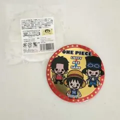 ONE PIECE ルフィ エース サボ 缶バッジ