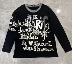 CASTELBAJAC ブラック長袖Tシャツ サイズ40