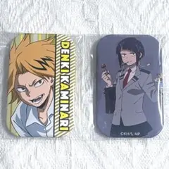 僕のヒーローアカデミア 耳郎響香 上鳴電気 缶バッジ