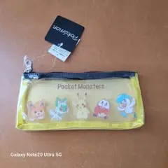 新品未使用 ポケモン スリムポーチ YE