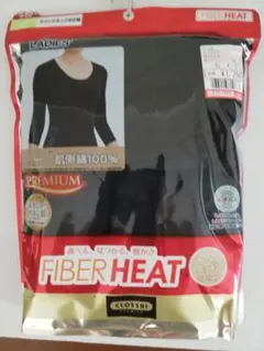 CLOSSI FIBER HEAT 4L ラウンドネック 8分袖