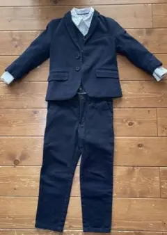 H&Mセレモニースーツ⚫️USED 100〜110cm 男子