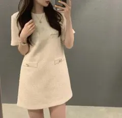 ミニワンピース 半袖