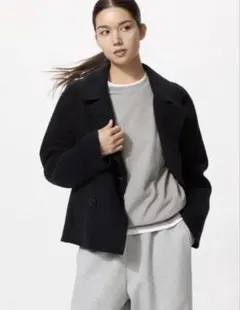 【未着用】UNIQLO ソフトニットフリースクルーネックT