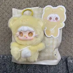 Yooki ヨーキー ぬいぐるみ キーホルダー 黄色 くま