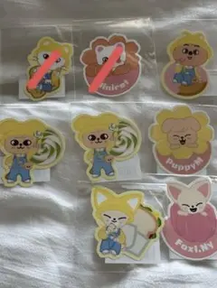 straykids skzoo ステッカーセット　8枚