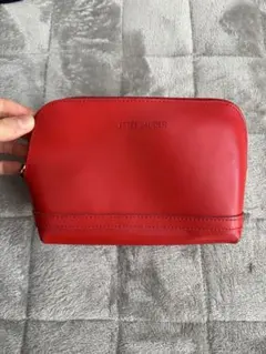 ESTEE LAUDER 赤 ジッパーポーチ