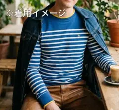 BURBERRY BLACK LABEL　バーバリー ボーダーカットソー 長袖のサムネイル