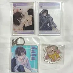 春の嵐とモンスター アクリルカード アクリルキーホルダー 有償特典