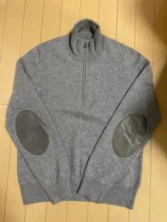 ハーフジップ ニット