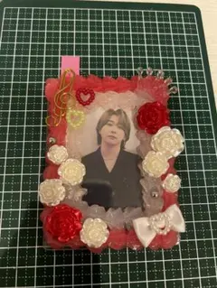 赤×透明(金箔) ホイップデコ