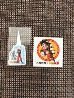 丸亀製麺　ドラゴンボールZ 孫悟空 ステッカー＆ピックセット