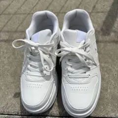 CONVERSE ホワイト プラットフォームスニーカー