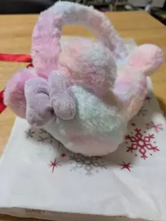 ミニー型耳あて【新品未使用タグ付き】