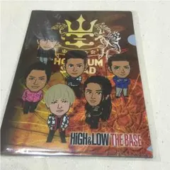 HiGH&LOW THE BASE クリアファイルセット 新品未開封！