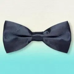 蝶ネクタイ メタルグレー ワンタッチ ボウタイ メンズ キッズ フォーマル