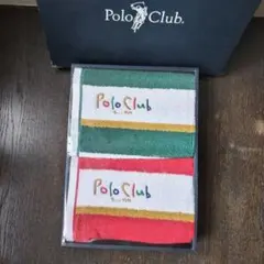Polo Club　ハンドタオル　２枚セット　綿100％　日本製のサムネイル