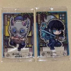 鬼滅の刃 嘴平伊之助 時透無一郎 スタンドアート