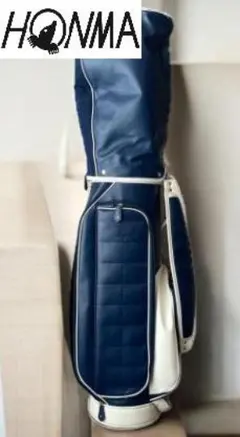 美品お買い得　HONMA ネイビー キャディバッグ
