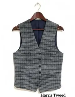 Harris Tweed チェック柄 ベスト ハリスグレンチェックベスト【Made in Japan】 – Mitsumine Online Shop