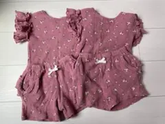 noeil aime bebe セットアップ　双子 100のサムネイル