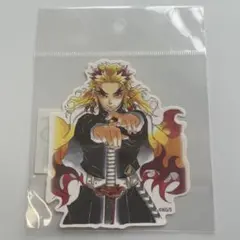 鬼滅の刃 ダイカットステッカー 煉獄杏寿郎　原画　ジャンプショップ