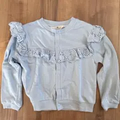 H&M 水色 カーディガン