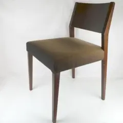 SOGO／相合家具　ブラウンファブリック　ダイニングチェア　2脚セット　① SOGO／相合家具 ブラウンファブリック ダイニングチェア 2脚